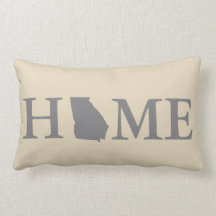 Zuhause-Staats-Georgiagrau u. -creme