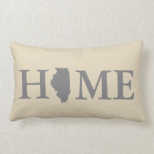 Zuhause-Staats-Illinoisgrau u. -creme