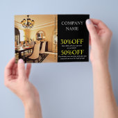 Zuhause Stager Renovierung Innenarchitektin Flyer (Handgriff)