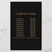 Zuhause Stager Renovierung Innenarchitektin Flyer (Hinten)