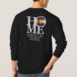 ZUHAUSE Steamboat Springs (Back Print) T-Shirt