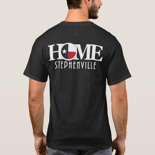 ZUHAUSE Stephenville Texas T-Shirt (Rückseite)
