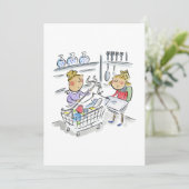 Zuhause Store Shopping Einladung (Stehend Vorderseite)