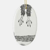 ZUHAUSE STRONGER SWFL EAGLE NEST BUCH WOOHOO! KERAMIK ORNAMENT (Rechts)