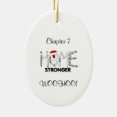 ZUHAUSE STRONGER SWFL EAGLE NEST WOOHOO! Nikolausm Keramik Ornament (Hinten)