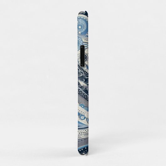 Zuhause Studio Indigo Bloom Case-Mate iPhone Hülle (Hinten/Rechts)