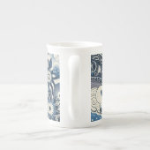 Zuhause Studio Indigo Bloom Porzellantasse (Rückseite)