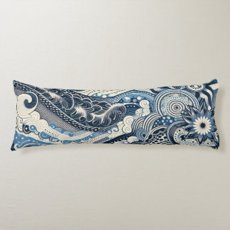 Zuhause Studio Indigo Bloom Seitenschläferkissen