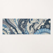 Zuhause Studio Indigo Bloom Yogamatte (Vorderseite (Horizontal))