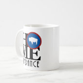 ZUHAUSE Sundance Wyoming 11oz Kaffeetasse (Vorderseite Links)
