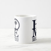 ZUHAUSE Surfside Beach SC 11oz Kaffeetasse (Mittel)