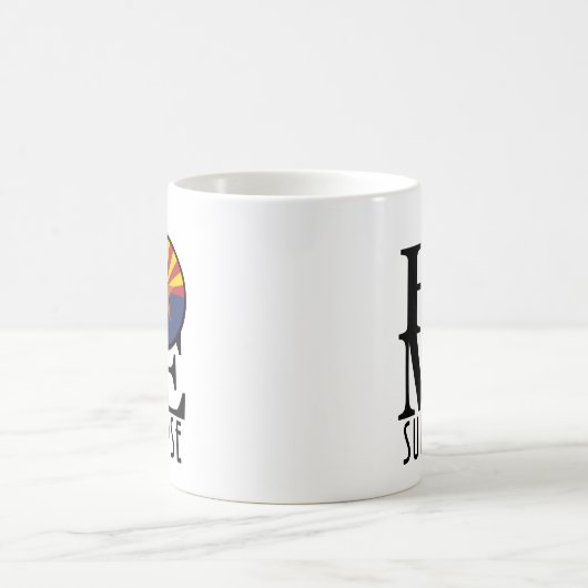 ZUHAUSE Surprise Arizona 11oz Kaffeetasse (Mittel)
