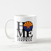 ZUHAUSE Surprise Arizona 11oz Kaffeetasse (Links)