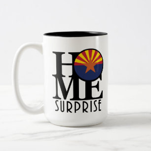 ZUHAUSE Surprise Arizona 15oz Zweifarbige Tasse