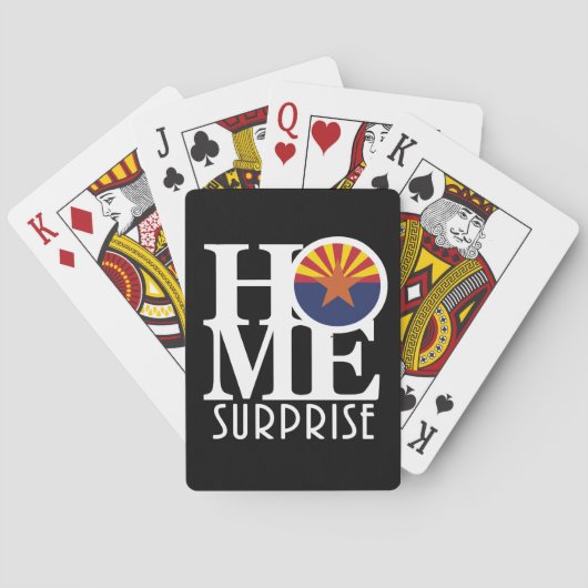 ZUHAUSE Surprise Arizona Spielkarten (Rückseite)