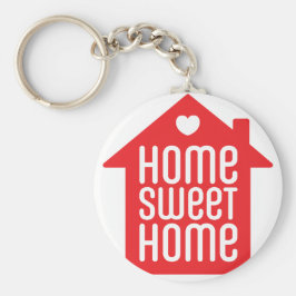 Zuhause süss Zuhause Schlüsselanhänger