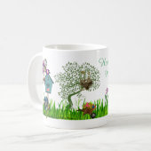 Zuhause-süße Zuhause-Kaffeetasse Kaffeetasse (Vorderseite Links)