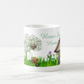 Zuhause-süße Zuhause-Kaffeetasse Kaffeetasse (Mittel)