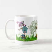 Zuhause-süße Zuhause-Kaffeetasse Kaffeetasse (Links)