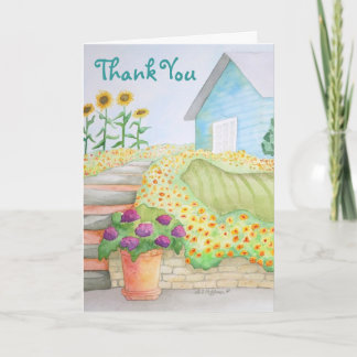 Zuhause-süße Zuhause-Karte Dankeskarte