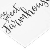 Zuhause-süßer Bauernhaus-Tabellen-Läufer Kurzer Tischläufer (Ecke)