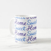 Zuhause-süßes Kaffeetasse (Vorderseite Links)