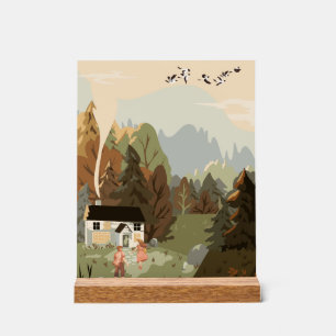 Zuhause-Süßes Zuhause Acrylschild