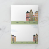 Zuhause-süßes Zuhause danken Ihnen Gruß-Karte Dankeskarte (Innenseite)