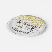 Zuhause Süßes Zuhause , Hauswärmendes Party Pappteller (Schrägansicht)