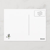 Zuhause-Süßes Zuhause Postkarte (Rückseite)