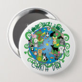 Zuhause-süßes Zuhause-wunderlicher Button (Vorne & Hinten)