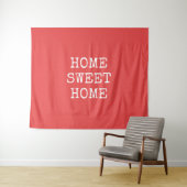 Zuhause-Swe-Zuhause-minimales Design Wandteppich (Beispiel (Horizontal))