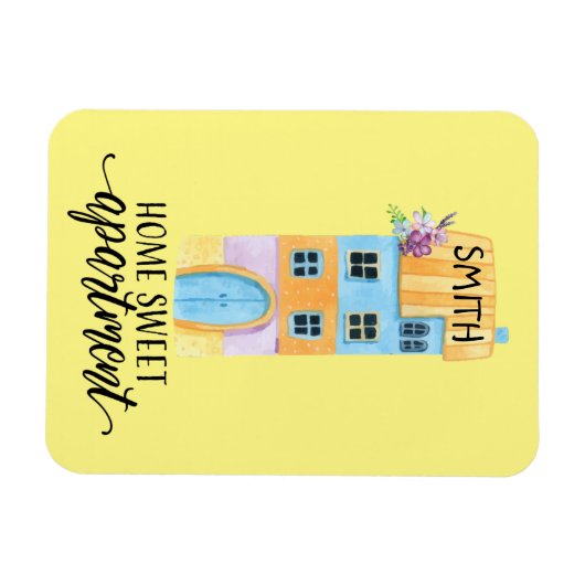 Zuhause Sweet Apartment Magnet (Horizontal)