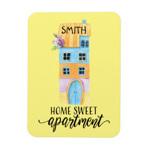 Zuhause Sweet Apartment Magnet