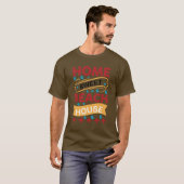 Zuhause Sweet Beach House - Sommerkollektion T-Shirt (Vorne ganz)