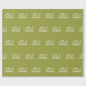 ZUHAUSE SWEET FARMHOUSE GESCHENKPAPIER (Flach)