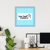 Zuhause Sweet Homeschool Poster (Heimbüro)