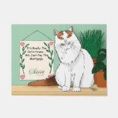 Zuhause Sweet Kitty Zuhause Fußmatte (Vorderseite)