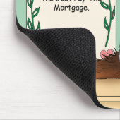 Zuhause Sweet Kitty Zuhause Mousepad (Ecke)
