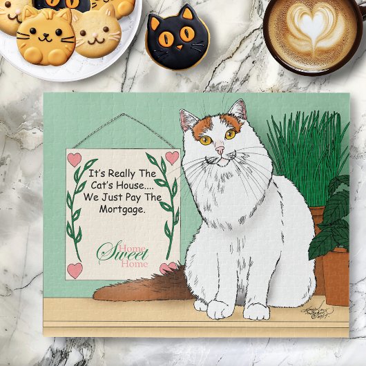 Zuhause Sweet Kitty Zuhause Puzzle