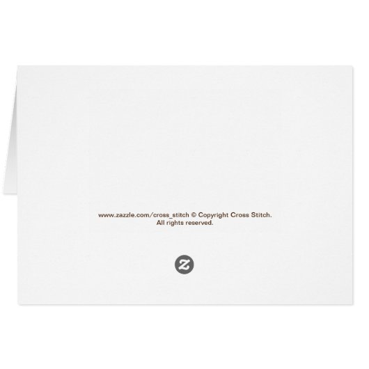 Zuhause Sweet Motor Zuhause Card (Rückseite Horizontal)