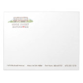 Zuhause Sweet Motor Zuhause Notepad Notizblock (Vorderseite)