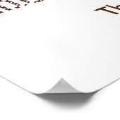 Zuhause Sweet Motor Zuhause Poster (Ecke)