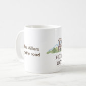 Zuhause Sweet Motor Zuhause Tasse (Vorderseite Links)