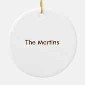 Zuhause Sweet Motorhome Ornament (Hinten)