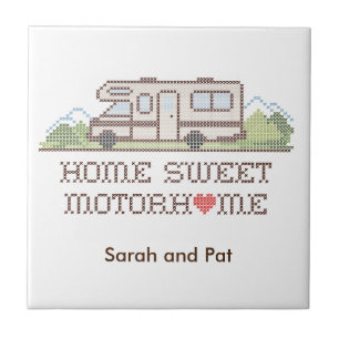 Zuhause Sweet Motorhome Tile Fliese