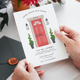 Zuhause Sweet New Zuhause Moving Einladung