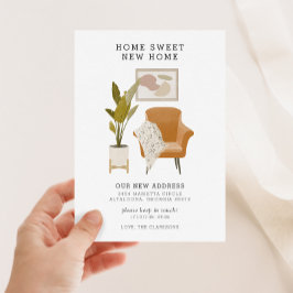 Zuhause Sweet New Zuhause Moving Einladung