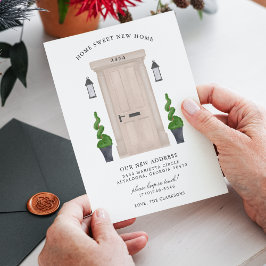 Zuhause Sweet New Zuhause Moving Einladung