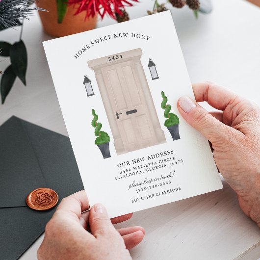 Zuhause Sweet New Zuhause Moving Einladung